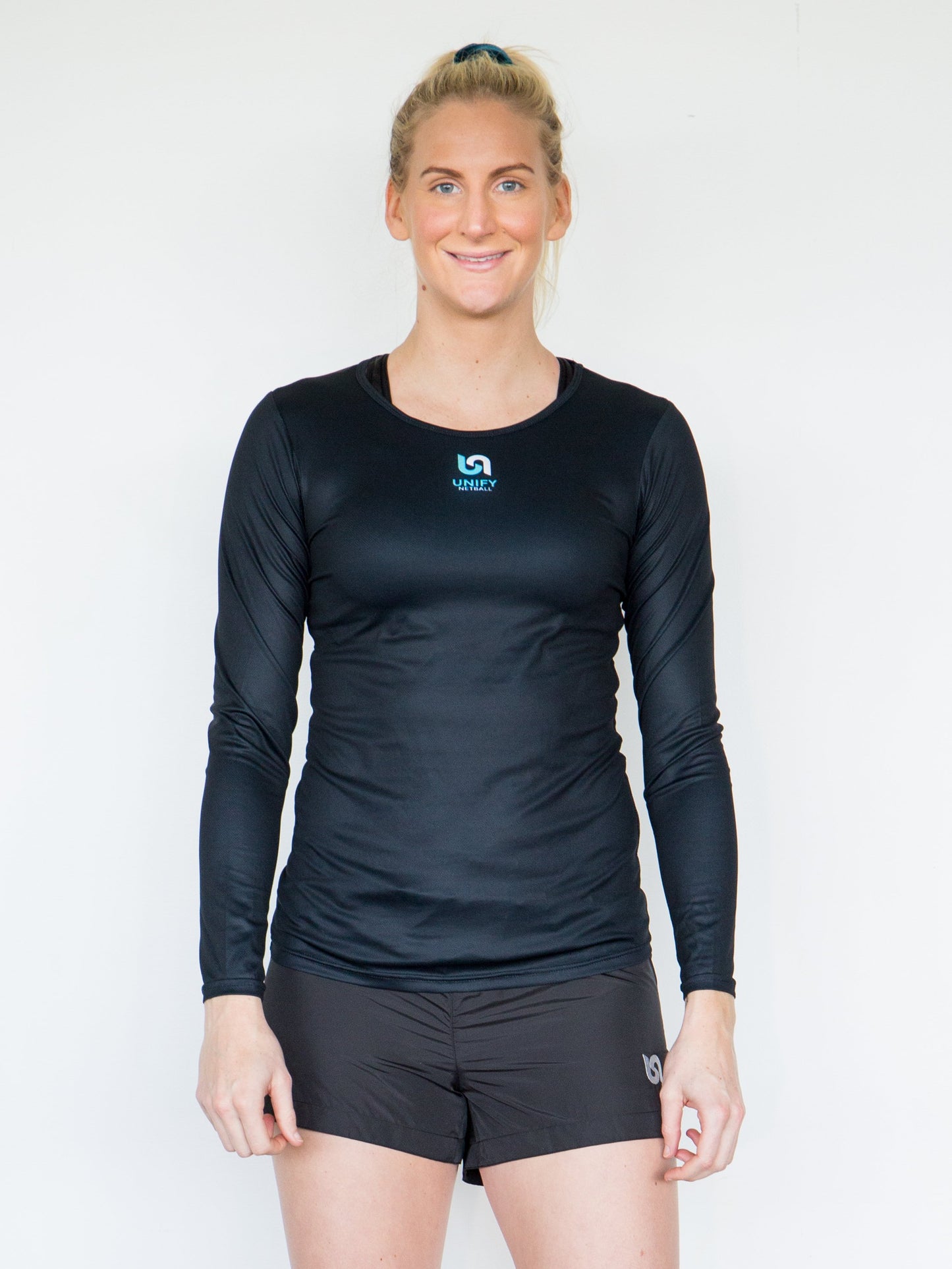 Silver Long Sleeve Training Top